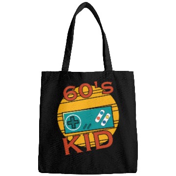 Discover Gamer Kid Retro 60s 1960s Bags