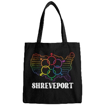 Discover Shreveport Pride Month Pride Flag LGBT Community L Bags