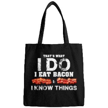 Discover I Eat Bacon Funny Bacon Lover Gift Bags