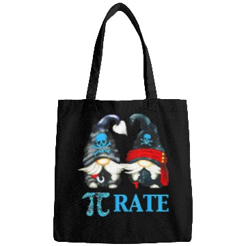 Discover Funny Pirate Gnome Octopus Pi Day Symbol For Math Bags