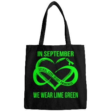 Discover In September We Wear Lime Green Spinal Cord Injury Bags