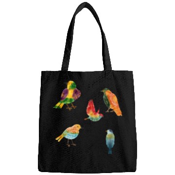 Discover Colorful Birds Bags