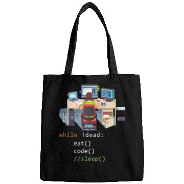 Discover Computer Science Python Programmer Eat Code Sleep Bags