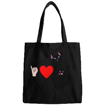 Discover I love cats Bags