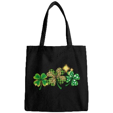 Discover Happy Patricks Day With Leaf Green And Leopard Bags
