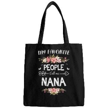 Discover My Favorite People Call Me Nana Bags Mothers Day