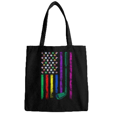 Discover American Sports Flag Hispanic Heritage Month Golf Bags