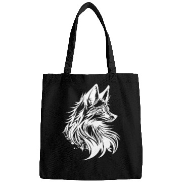 Discover Little Cunning Fox Portrait Tattoo Ink Bags