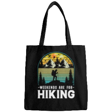 Discover Weekends Are For Hiking Nature Camping Bags