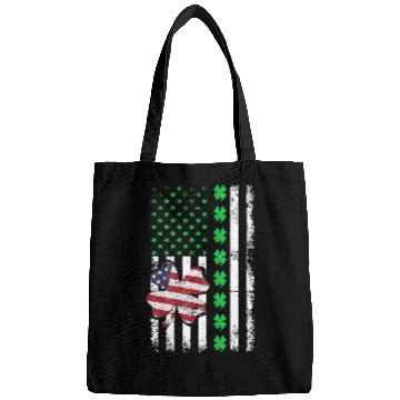 Discover American Flag Shamrock St Patricks Day Bags