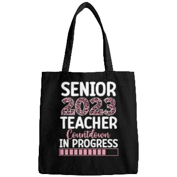 Discover Senior 2023 Teacher Countdown In Progress Leopard Bags
