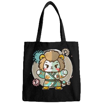 Discover Lion kimono Bags