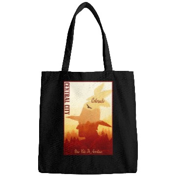 Discover Central City Colorado wild west town Bags