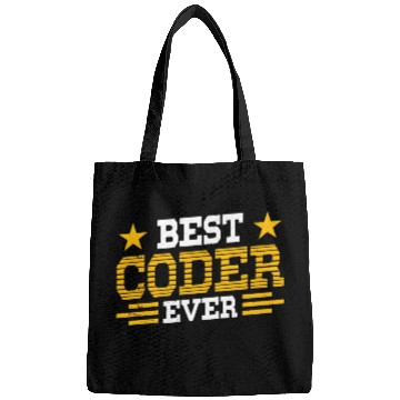 Discover Best Coder Ever Code Programmer Sayings Coding Bags