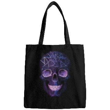 Discover Purple Violet Geometric Design Skull Bags