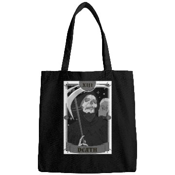 Discover Anime Tarot Card Death Grim Reaper Occult Gothic W Bags