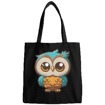 Discover Kawaii colorful owl Bags