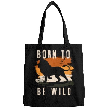 Discover Born to be wild Lion Animal Bags