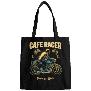 Discover Cafe Racer Born To Ride Bags