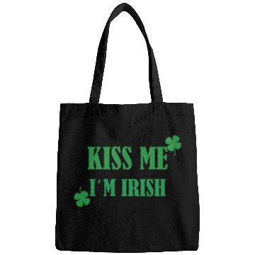 Discover kiss me im irish Bags
