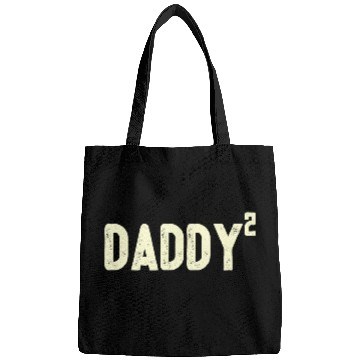 Discover Mens Daddy to be of 2 kids 2nd power squared Dad s Bags
