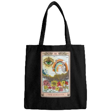 Discover Retro Skeleton Riding Cloud The Audacity Tarot Car Bags