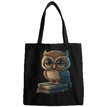 Discover Reading Owl And Books Bags