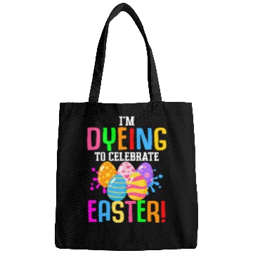 Discover Easter Colorful Egg Dye Rabbit Egg Hunt Bags