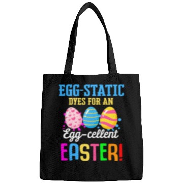 Discover Easter Colorful Egg Dye Rabbit Egg Hunt Bags