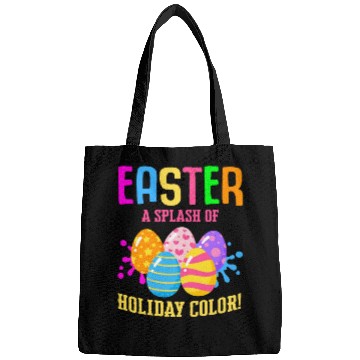 Discover Easter Colorful Egg Dye Rabbit Egg Hunt Bags