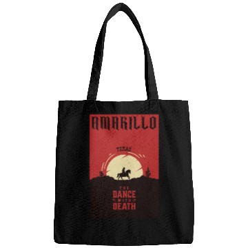 Discover Amarillo Texas wild west town Bags