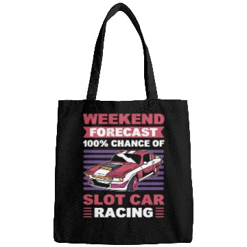 Discover Weekend Forecast 100% Chance Slot Car Racing Bags