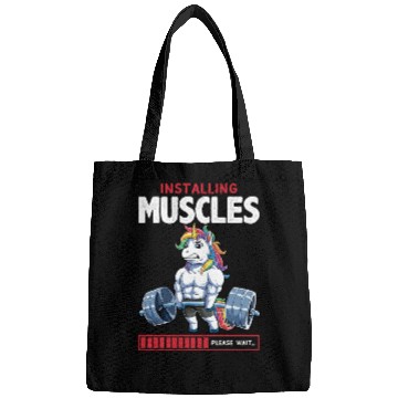 Discover Installing Muscles Deadlfit Unicorn Gym Bags