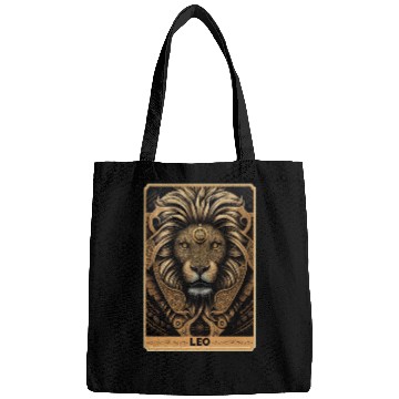 Discover Leo Astrology Sign Lion Zodiac Tarot Card Occult W Bags