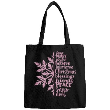 Discover Christmas Snowflake Sublimation Bags