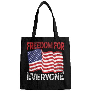 Discover Freedom For Everyone America USA Flag 4th Of July Bags