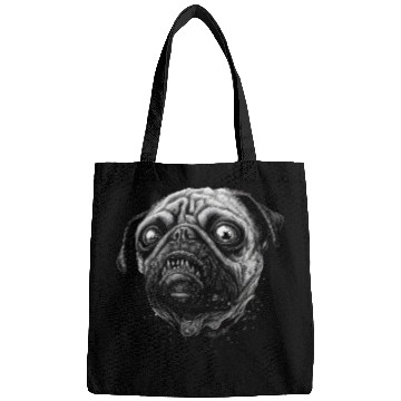Discover Zombie pug Bags