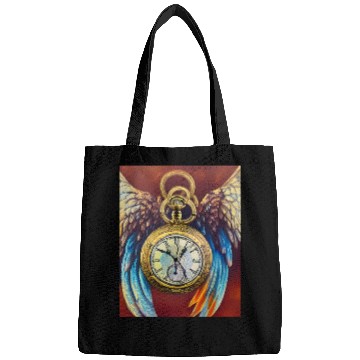 Discover Pocket Watch With Wings Bags