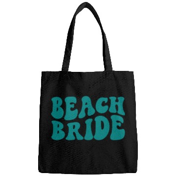 Discover Beach Bride Teal Beach Theme Bachelorette Bags