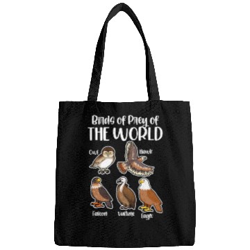 Discover Birds of Prey Of The World Bags