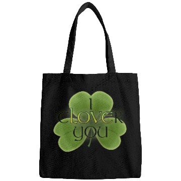 Discover I Clover You Bags