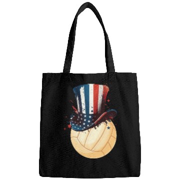 Discover Patriotic America USA Flag 4th Of July Volleyball Bags