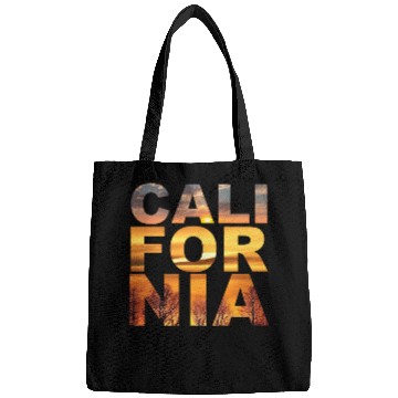 Discover Cali California Vibes Squad Ocean Beach Vacation Bags