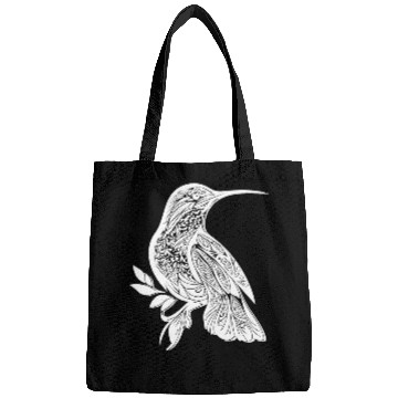 Discover Exotic Tattoo Hummingbird Tribal Style Wings Bags