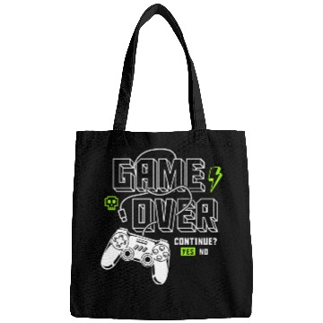 Discover Game Over for Gamers Bags