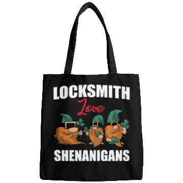 Discover Locksmith Love Shenanigans St. Patricks Day Gnomes Bags