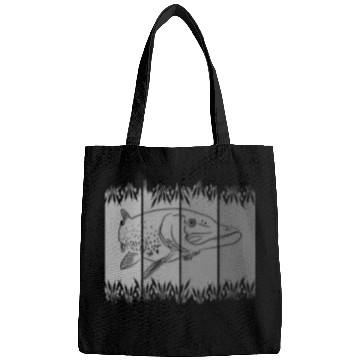 Discover fish - fishing - fishermen Bags