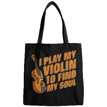 Discover Violin Violinist Humor Bags
