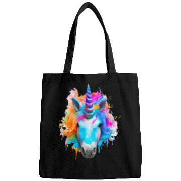 Discover Colourful unicorn Bags