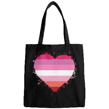 Discover Pride LGBTQ heart Bags